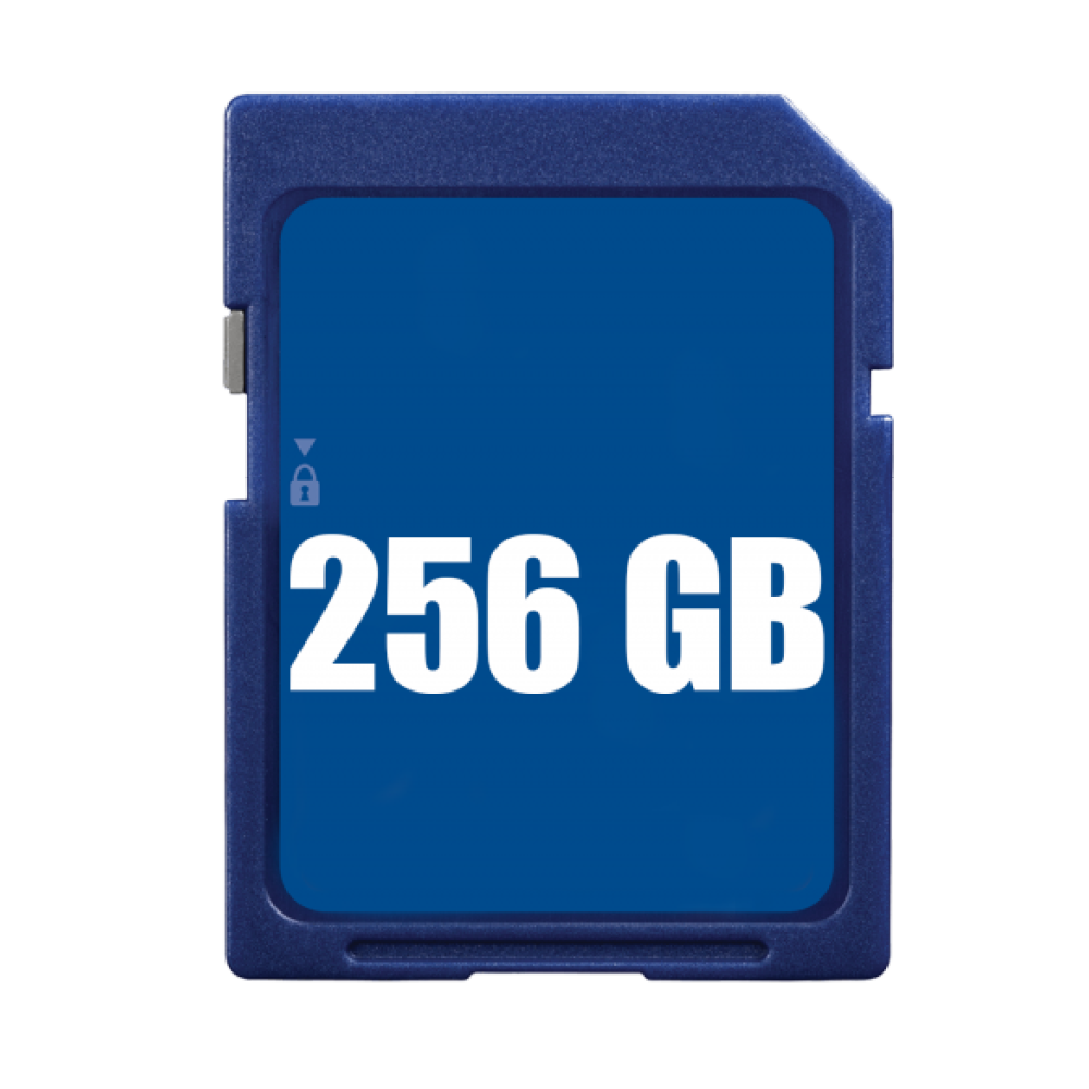 Tarjeta SDXC Dual-Vision® XC4 de 256 GB, CL10, precargada | DV455