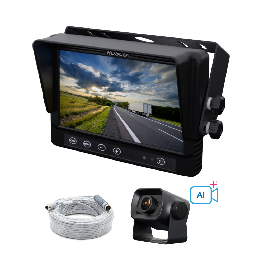 AI Backup Camera Kit with 7” Monitor