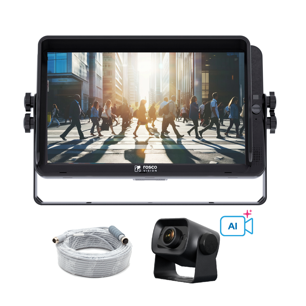 AI Backup Camera Kit with 10” Monitor