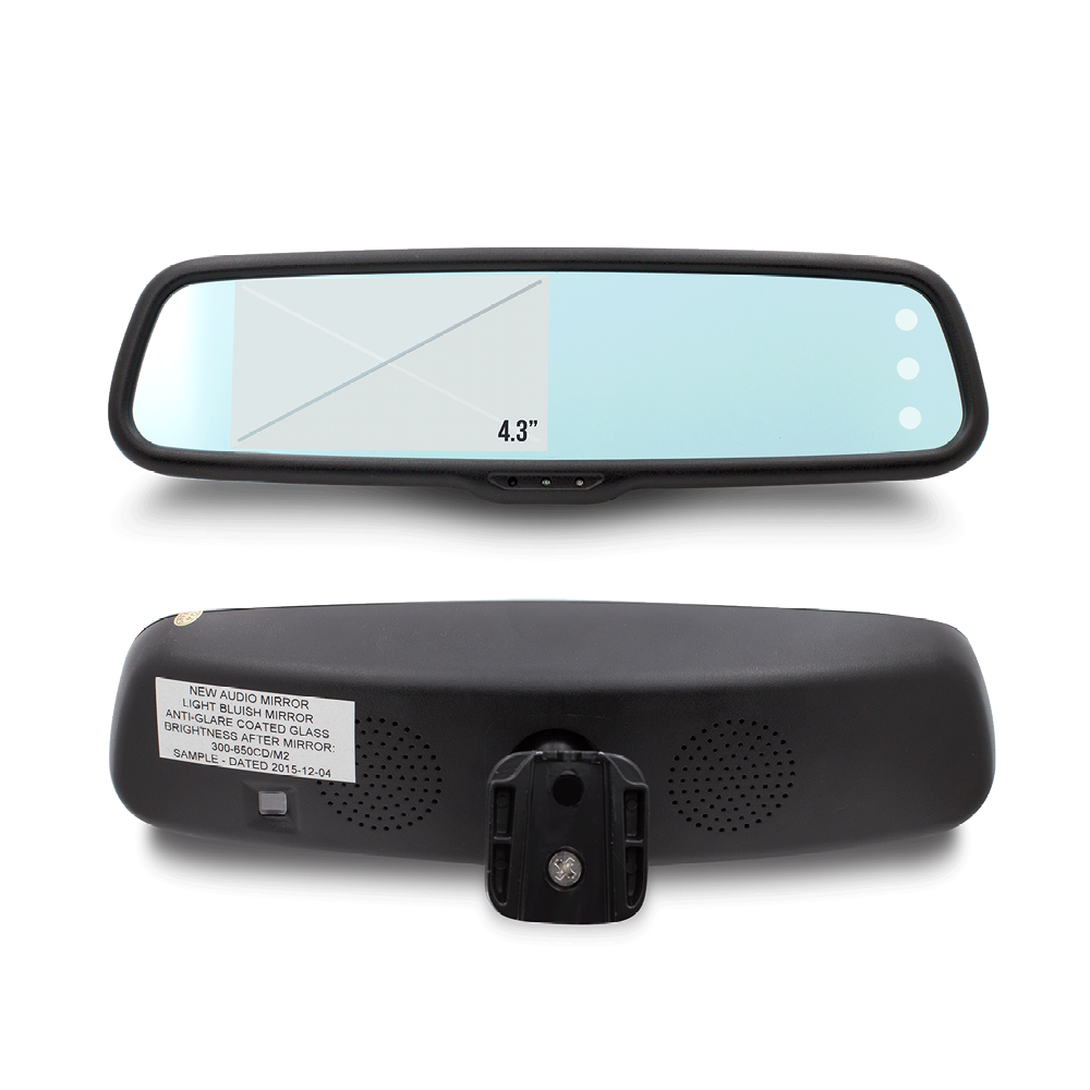 Rétroviseur/moniteur de recul avec audio pour MOR-Vision® | STSM240