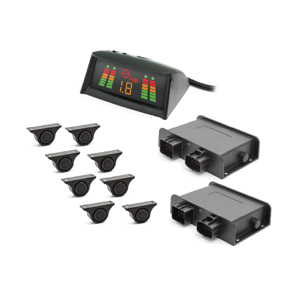 Heavy Duty Front and Rear Bumper Mounted Sensor Kit