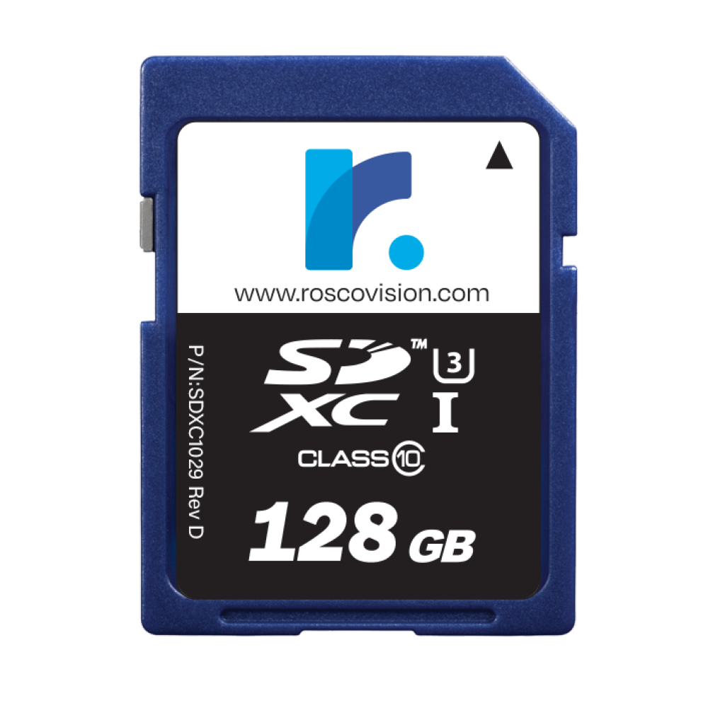 Dual-Vision® XC4 128GB SDXC Card, CL10, Preloaded – Rosco Vision | Shop