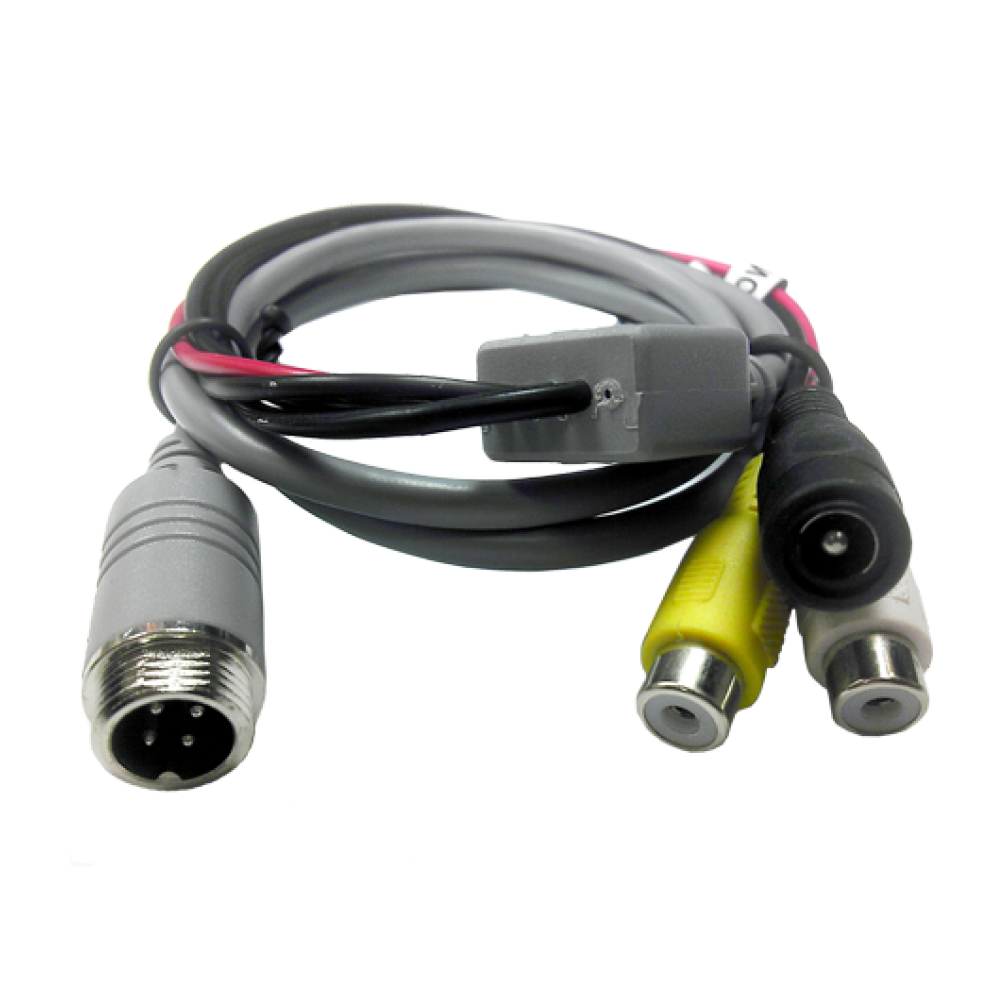 4-PIN to RCA Camera Adaptor Cable