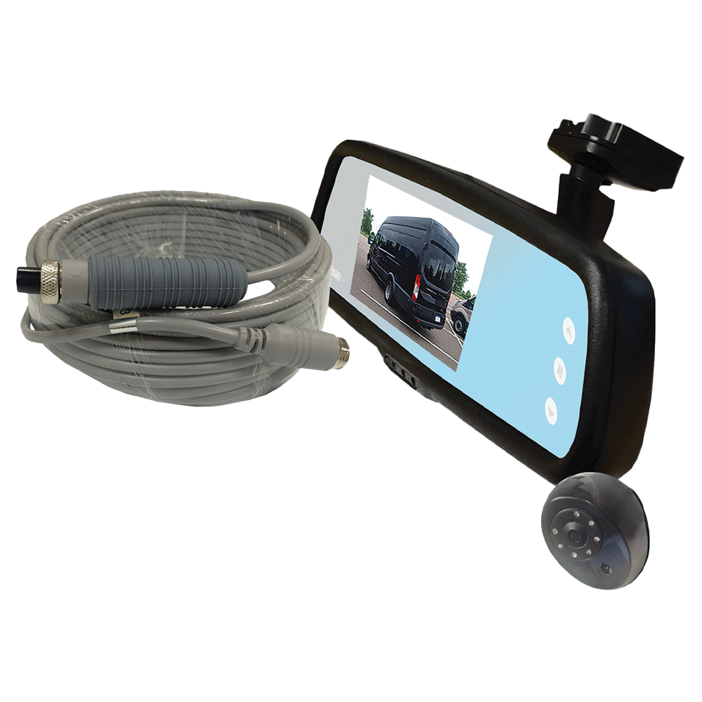 4.3" MOR-Vision Mirror/Monitor Kit w/ Two Inputs