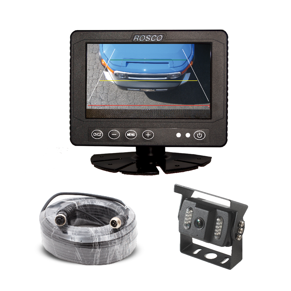 Backup Camera System with 5” Color LCD Backup Monitor