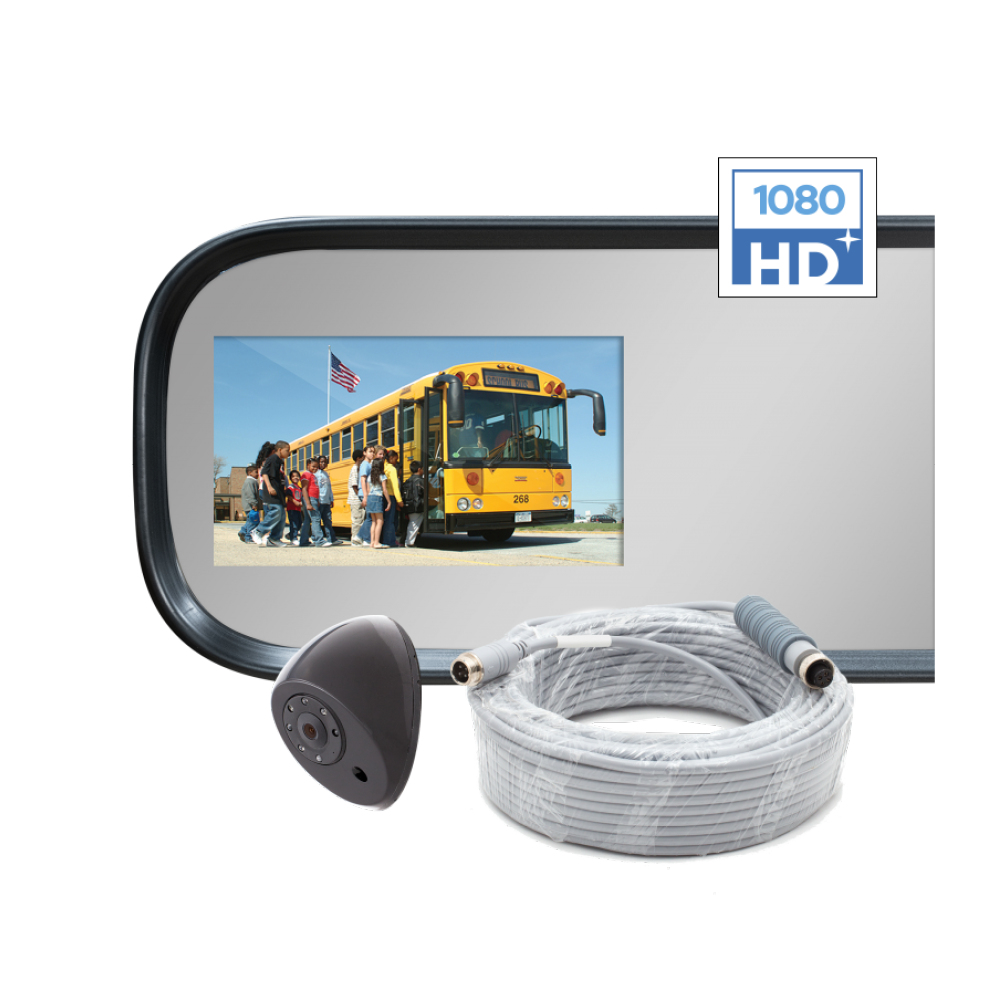 6"x30" MOR-Vision® Mirror/Monitor with 7" HD Monitor Complete Kit