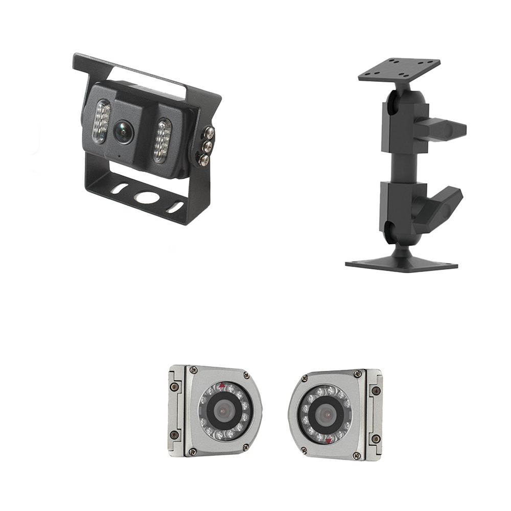 3 Camera System with 7" Monitor and 6 Backup Sensors