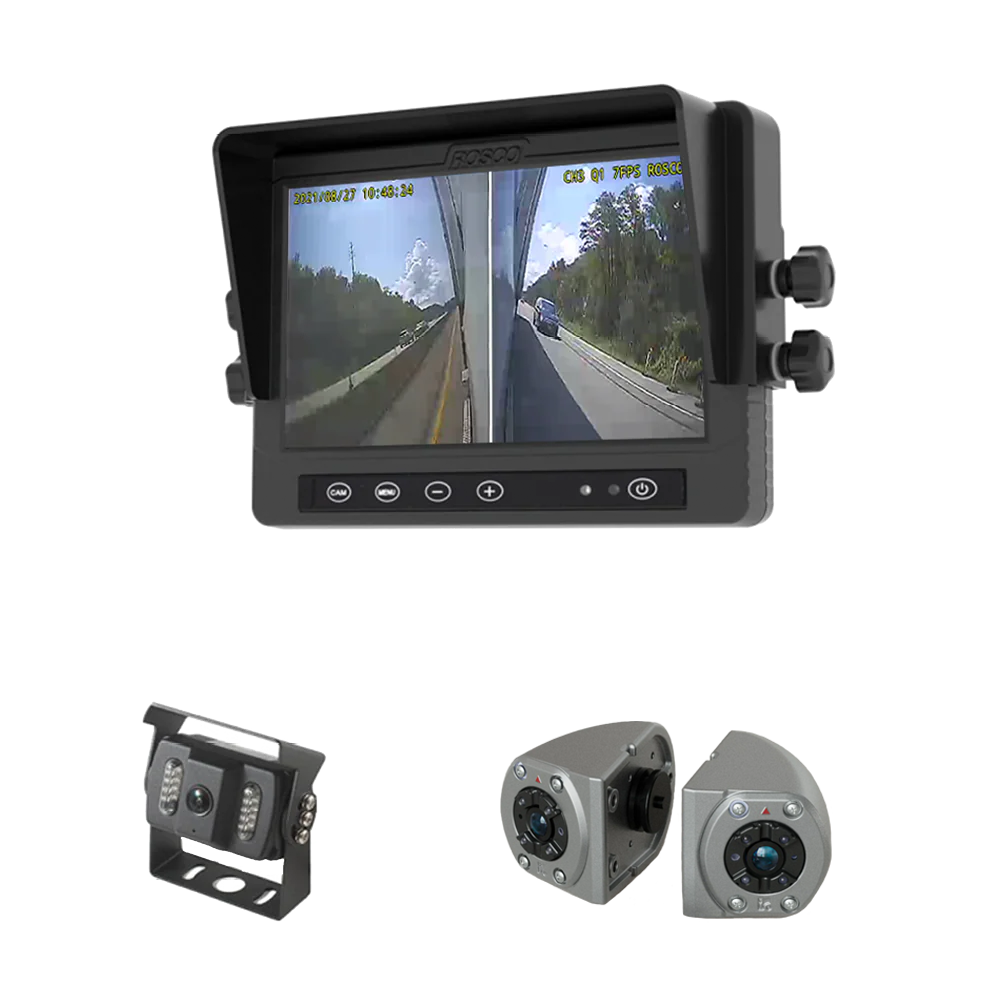 Kit de 3 cámaras con monitor de 7" | STSK7145