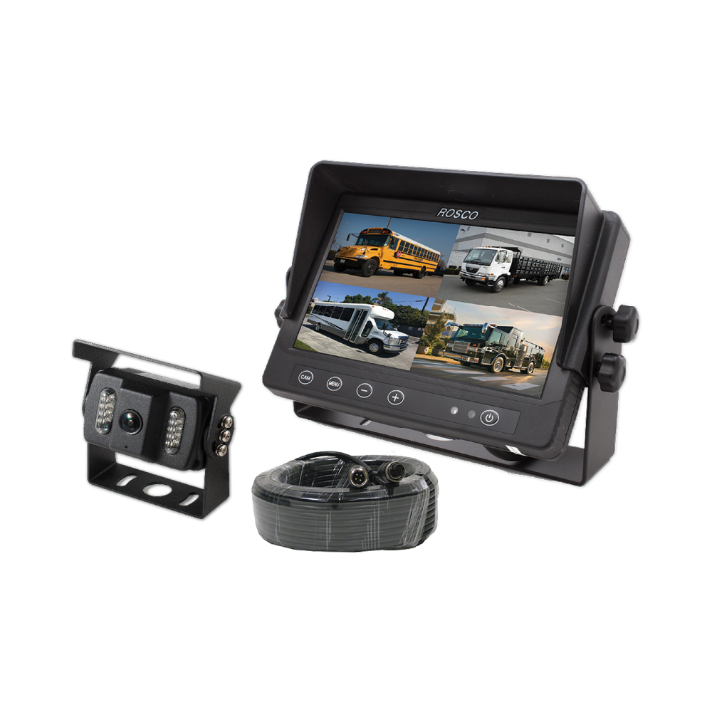 Backup Camera Kit with 7” Color LCD Backup Monitor – Rosco Vision Backup Camera Kit with 7” Color LCD Backup Monitor – Rosco Vision