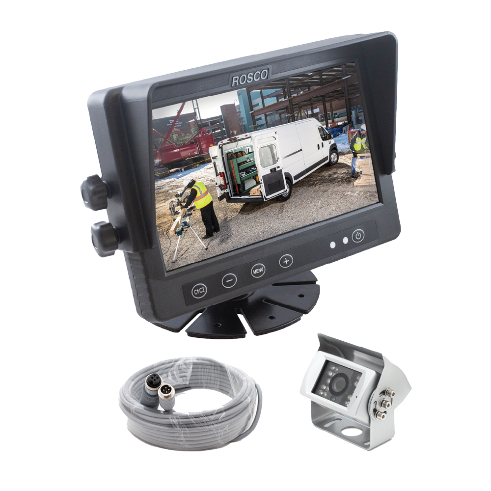 Backup Camera Kit with 7" Color Monitor