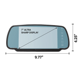 MOR-Vision® 7" LCD Rearview Mirror/Monitor Display