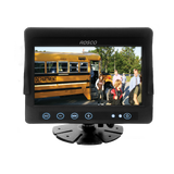 7" Backup Monitor with Auto Dimming Backlit Buttons - 2 Camera Inputs